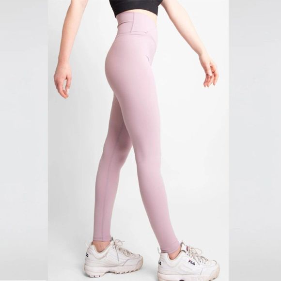 High-Rise Crossover Waist Four-Way Stretch Legging - Pet Hair Resistant - Picture 3 of 5